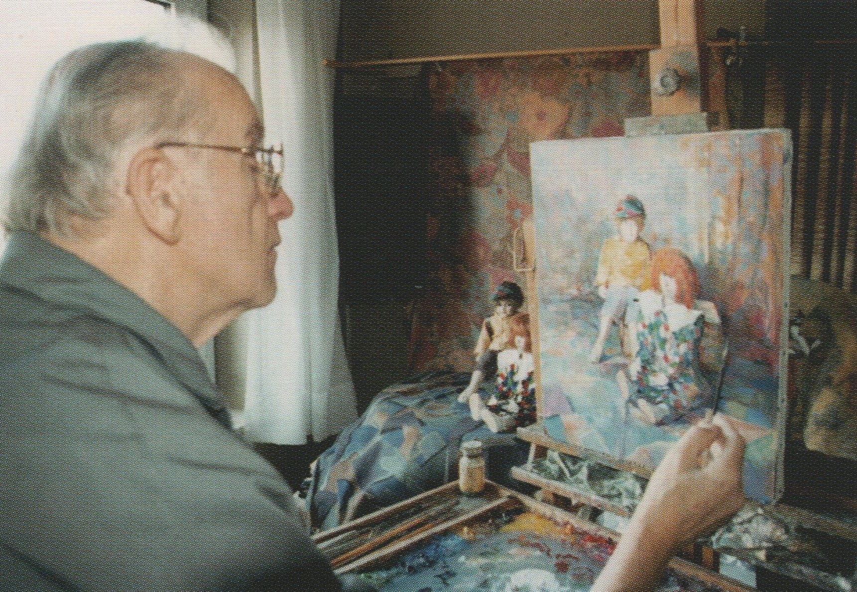René Vetter (1926-2001), artiste-peintre rixheimois.
