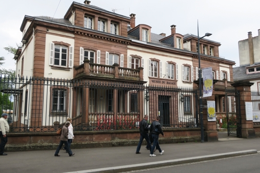 Le Musée du bagage est installée dans l'ancienne Banque de France de Haguenau